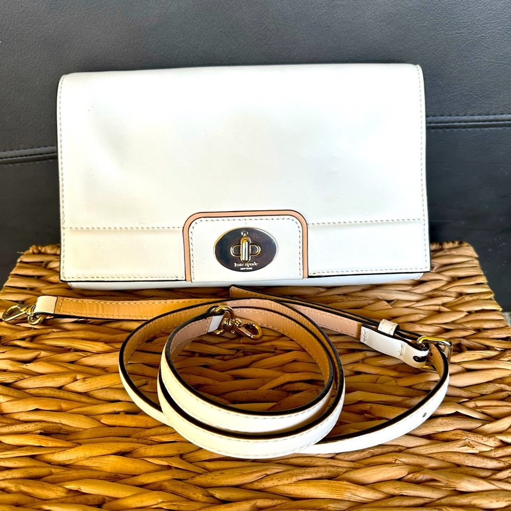 Kate Spade white bag